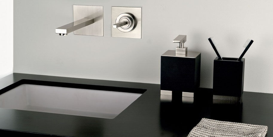 Wall-Mounted Faucets Bathroom Design Ideas